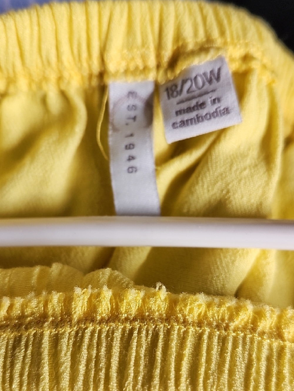 Yellow Off-Shoulder Ruffle Sleeve Blouse - Lightweight Summer Top - Picture 2 of 5